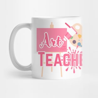 Art teacher pinky -artist props Mug